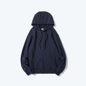 High Quality Polyester/Cotton Nonwoven Winter Printed Oversize Hoodie <b>Thick</b> <b>Fleece</b> Drop Shoulder Custom Men Hoodies - Product Image 6