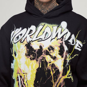 Vente directe d'usine, sweats à capuche DTG, nouvelle arrivée, vêtements d'extérieur, couleur unie, sweat à capuche DTG fabriqué au Pakistan - Product Image 6