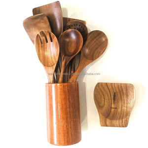 Cuillères en bois gravées personnalisées | Ustensiles de cuisine personnalisés | Vaisselle cadeau et promotionnelle - Product Image 4