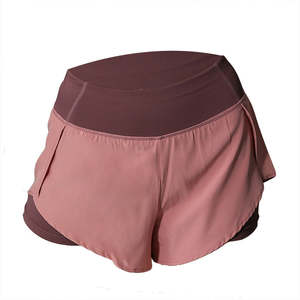 Shorts Urbanos Casuales para Mujer, Diseño Inspirado en Diseñadores, Alta Calidad, Corte Holgado, Estilo Urbano, Shorts de Verano Color Caramelo, Venta al Por Mayor - Product Image 1