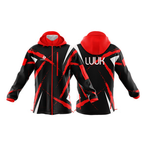 Chaqueta Cortavientos con Capucha y Logotipo Personalizado para Hombre, Cierre de Cremallera, Estilo Deportivo, Chaqueta Bomber para Primavera, Impermeable - Product Image 4