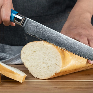 Ensemble de couteaux de cuisine professionnels LEGACY BLADES, acier damas fait main, manche en bois, qualité d'exportation, fabricant - Product Image 2