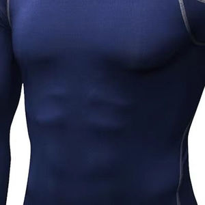 Compression <b>Baseball</b> Undershirt Men Long Sleeve Breathable Quick Dry Athletic Workout Base Layer Custom Sports Performance Compr - Product Image 4