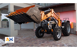 Accesorio de Cargador para Tractor Eicher de Ashok Metal Works, con Capacidad de Cucharón de 0.7 m³ y Alta Eficiencia - Product Image 5