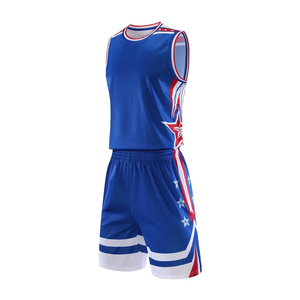 Uniforme de basket-ball classique bicolore, vente en gros de maillots de basket-ball, ensemble léger et élastique - Product Image 3