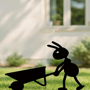 Statua da Giardino Gotica Gatto Nero in Ferro CIFbuy per Esterni Decorazione Cortile TikTok per Servizio Ritiro Temu - Product Image 1