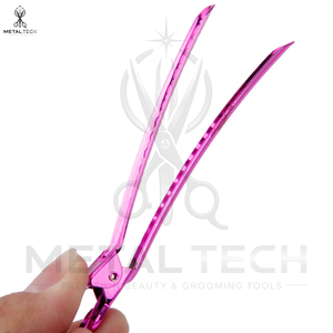 Pinces à cheveux violettes de qualité supérieure pour salon, pinces antidérapantes, accessoires de coiffure professionnels - Product Image 6