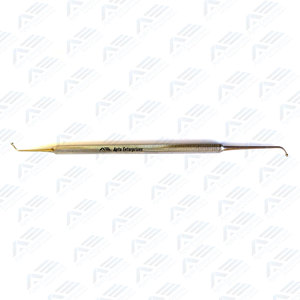 Instrument de restauration dentaire pour amalgame et composite, polisseur dentaire à double extrémité 1,7 mm / 2,4 mm - Product Image 6
