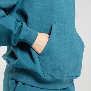 Factory Wholesale Oversized Regular <b>Hoodie</b> <b>Women</b> Winter Streetwear Plain Dyed 100% Cotton <b>Soft</b> Fleece Fabric Comfortable - Product Image 6