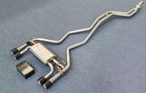 Phần giữa và phần đuôi của ống xả BMW M2 F87 3.0T N55 bằng thép không gỉ có van xả khí - Product Image 6