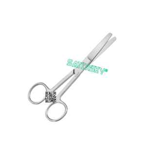 Tijeras de operación Blunt 10 CM Instrumentos de microcirugía Acero inoxidable Fabricado con AISI 420 de fuente confiable - Product Image 1