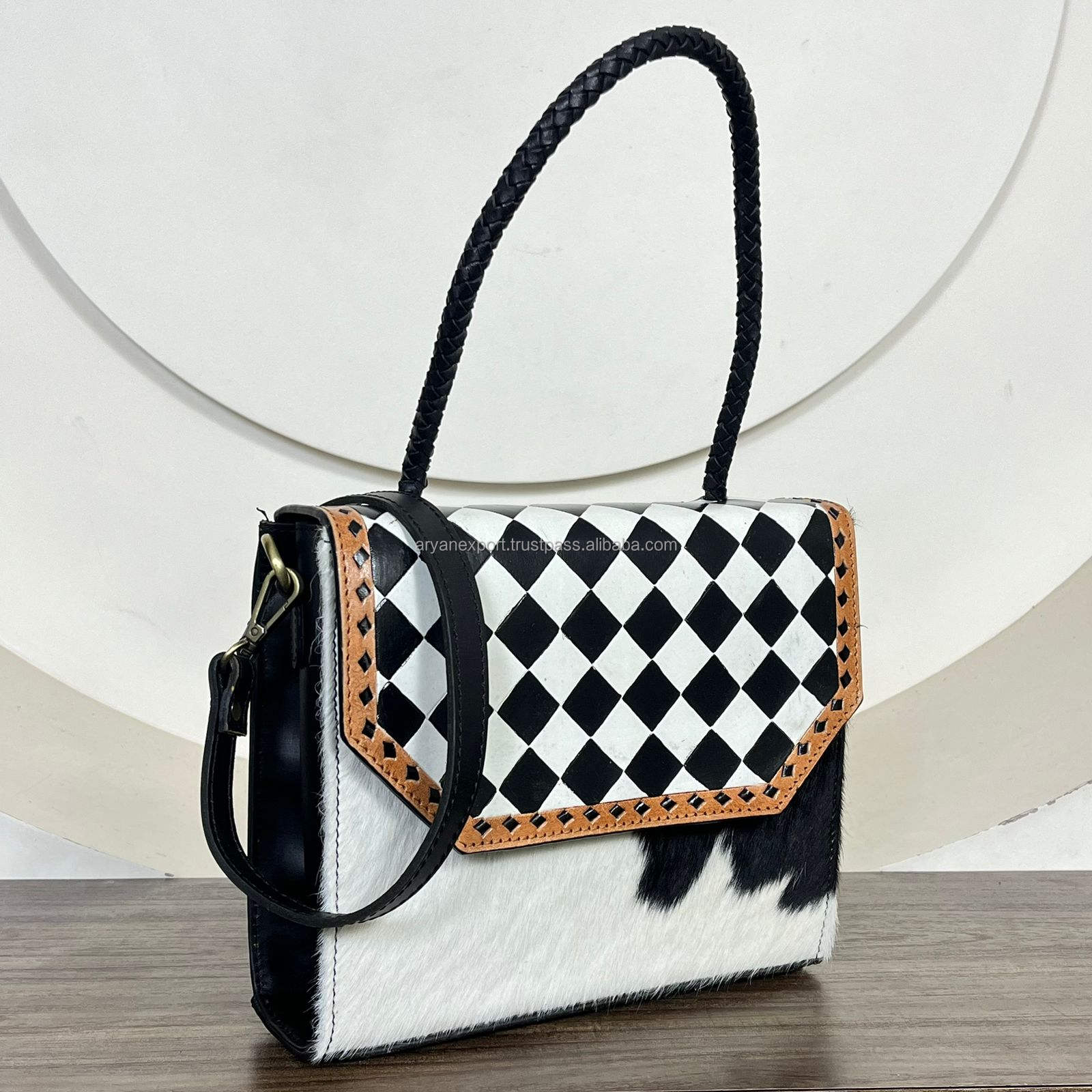 Black and White Checkered