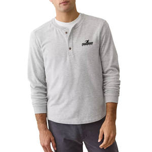 Camisa Henley Premium Ligera de Corte Holgado y Costuras Duraderas con Tela Transpirable y Tacto Suave - Product Image 1