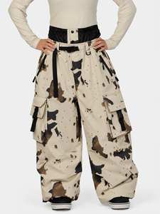 Pantalones de Nieve Impermeables y Transpirables para Deportes al Aire Libre, con Cierre, Tallas Grandes, para Hombres y Mujeres, Cálidos para Invierno y Snowboard - Product Image 1