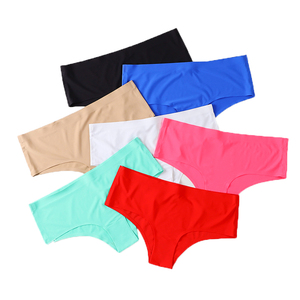 Paquete Múltiple de Braguitas Personalizadas para Mujer, Bragas Lisas sin Costuras, Suaves y Cómodas - Product Image 4