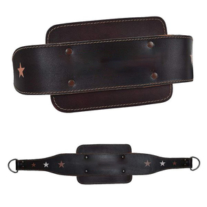 เข็มขัดยกน้ำหนักแบบมีน้ำหนักพร้อมโซ่เหล็ก เข็มขัดออกกำลังกายหนังสำหรับดิปอัพ - Product Image 2