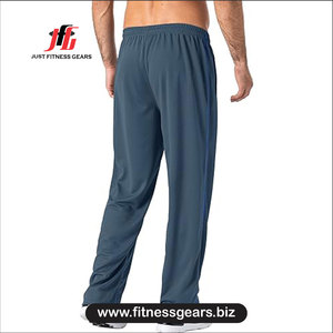 Jogging pour homme à taille élastique, pantalon de survêtement en coton pour l'automne, pantalon décontracté pour homme, pantalon à taille élastique avec cordon de serrage - Product Image 3