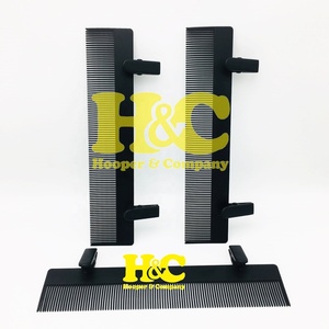 Soporte Profesional para Pelucas y Extensiones de Cabello, de Acero Inoxidable Negro, con Agarre Fuerte y Duradero, con Logotipo Personalizado - Product Image 4