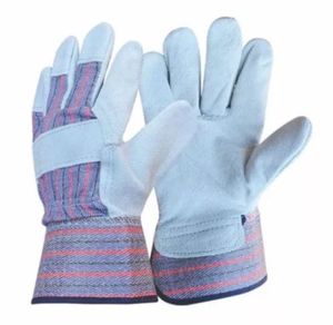 Guantes de Seguridad de Cuero Vacuno Personalizados para Hombre, Anti-Corte, Anti-Impacto, Antideslizantes, Resistentes al Calor, Guantes de Trabajo - Product Image 5