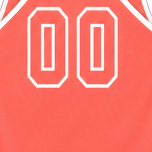 Coral <b>Red</b> White Swim Tank Top Sleeveless Racerback Lightweight Quick Dry Breathable Training Performance Athletic <b>Swimwear</b> - Product Image 5