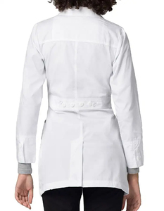 Nuevo Bata de Laboratorio Médica Unisex de Manga Larga de Lona de Alta Calidad, Elegante, con Detección de Agujas y Sin Costuras, Colores Personalizables para Hospital - Product Image 6
