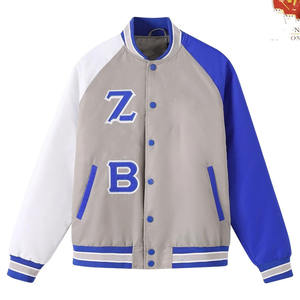 Psi | Omega | Sorority Letter <b>Embroidered</b> Zipper Closure Regular Fit Winter Satin Breathable <b>Womens</b> Varsity <b>Jacket</b> Detachable - Product Image 1