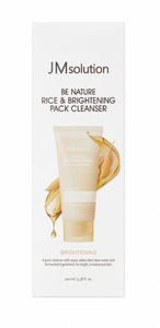 JMSOLUTION BE NATURE RICE & BRIGHTENING FOAM CLEANSE |   100 ML |   Éclat Lumineux |   Acide hyaluronique et niacinamide |   K-beauty - Product Image 4