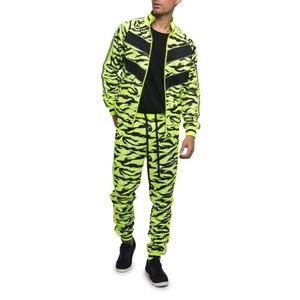 Custom <b>Men</b> Tiger Print Tracksuit Set <b>Slim</b> <b>Fit</b> <b>Jogger</b> Sportswear OEM Activewear Manufacturer Supplier - Product Image 2