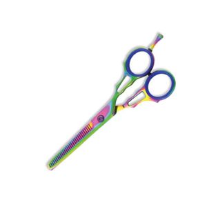 Tijeras de Entresacar de Acero Inoxidable con 30 Dientes, para Diestros, Mango Largo, para Cortar el Cabello - Product Image 5
