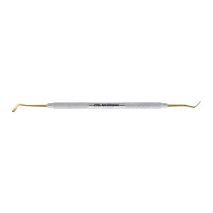 Instruments dentaires professionnels de qualité supérieure pour composites, instruments de remplissage en plastique à pointe dorée, équipements dentaires CE - Product Image 1