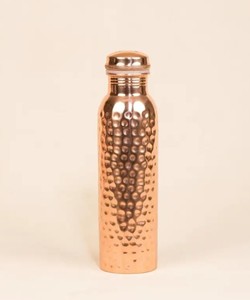 Botella de Agua de Cobre Reutilizable, Botella para Beber para Adultos, Estilo Deportivo, Ecológica, para Agua Hirviendo, Hogar, Cocina, Oficina, Viajes - Product Image 3