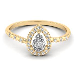 Bague halo en argent sterling 925 certifiée GRA avec moissanite, fabriquée par REYES, pour femme, cadeau d'anniversaire idéal, bijoux raffinés - Product Image 6