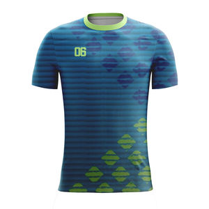 Camiseta de Fútbol Sublimada Personalizada al por Mayor, Calidad Original, para Hombre - Product Image 5