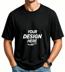 Camiseta Personalizada para Hombre, 260 g/m², 100% Algodón Peinado, Logotipo Frontal Impreso en Serigrafía, Corte Regular, Manga Corta, Premium - Product Image 4