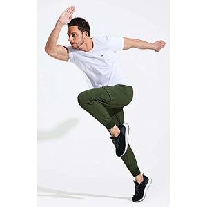 Men’s Minimalist Streetwear Pants – <b>Elastic</b> Waist Stretch Fabric Casual Cargo Pant - Product Image 5