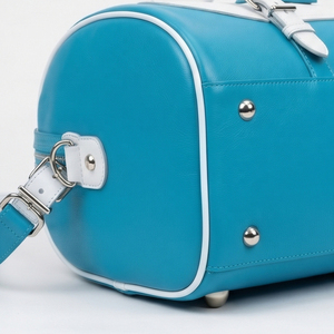 Sac de voyage en cuir avec bandoulière amovible, sacs de week-end en cuir véritable personnalisés, sacs de sport en cuir - Product Image 5