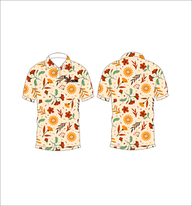Camisa Polo con Estampado Floral Tropical para Hombre, Manga Corta, Casual, Verano, Cuello Camisero, Ligera, a la Moda - Product Image 4
