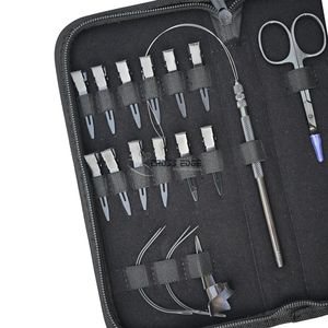 Juego Completo de Herramientas para Extensiones de Cabello: Alicates para Cerrar Cuentas, Pinzas para Tirar de Lazos, Tijeras para Cortar Hilo y Pinzas para Cabello, para Instalación en Salón - Product Image 6