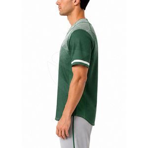 Maillot de baseball personnalisé pour jeunes et adultes, chemise de sport respirante en polyester avec noms, numéros et uniforme d'équipe élégant - Product Image 6