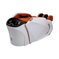 Fauteuil de lavage automatique avec massage et mains robotisées, unité de lavage de tête avec airbag pour salon de coiffure et spa capillaire, vente en gros