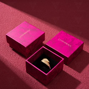 Cajas de Joyería de Lujo Autoarmables con Asa y Forro de Algodón, Cierre Magnético, Empaque Ecológico para Pequeñas Empresas - Product Image 5