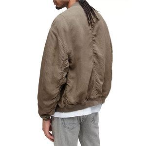 Chaquetas Personalizadas para Hombre con Cuello Acanalado, Tallas Grandes, Estilo Bomber, Estampado Moderno, Impermeables, Chaquetas de Piloto, Chaquetas de Invierno - Product Image 2