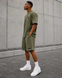 Achetez des ensembles courts pour hommes Rits Enterprises à prix avantageux, mode estivale, deux pièces, décontractés, à porter tous les jours, respirants, 100% coton jersey 200g - Product Image 6