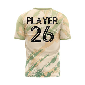 Camisetas de Fútbol Personalizadas para Hombre, Cuello en V, Manga Corta, Tallas Grandes, Diseño Clásico Vintage, Transpirables, 100% Poliéster - Product Image 6