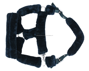 Licou de cheval en nylon à motif de style équestre durable pour l'équitation, réglable et confortable du principal fournisseur indien - Product Image 4