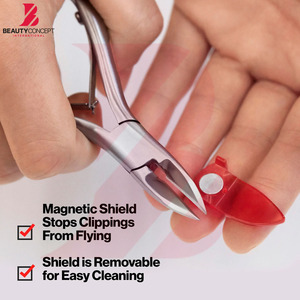 ที่ตัดหนังกำพร้าแบบมืออาชีพ OEM ผลิตจากสแตนเลส สีเงิน กรรไกรตัดเล็บ ดูแลเล็บมือและเล็บเท้า อุปกรณ์ทำเล็บ - Product Image 3