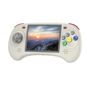 Anbernic RG ARC đôi hệ thống <span class=keywords><strong>Android</strong></span> Linux <span class=keywords><strong>OS</strong></span> 4.0 inch màn hình cảm ứng Retro cầm tay trò chơi giao diện điều khiển giả lập - Product Image 1