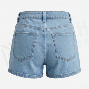 กางเกงยีนส์ขาสั้นผู้หญิงคุณภาพสูง ระบายอากาศได้ดี ติดกระดุม ผ้าฝ้าย สไตล์บูตตี้ แฟชั่นลำลองแนวสตรีท ทันสมัย - Product Image 2