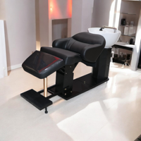 [ECCLIM] JIN SPA Unité de lavage semi-automatique moderne en acier inoxydable pour salon de coiffure EC-020 Nouvelle Arrivée