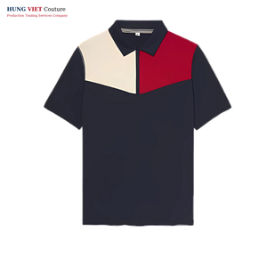 Sublimación Camisetas de golf en blanco Camisetas lisas Logotipo personalizado Polo Camiseta Impresión Polos para hombres - Product Image 5